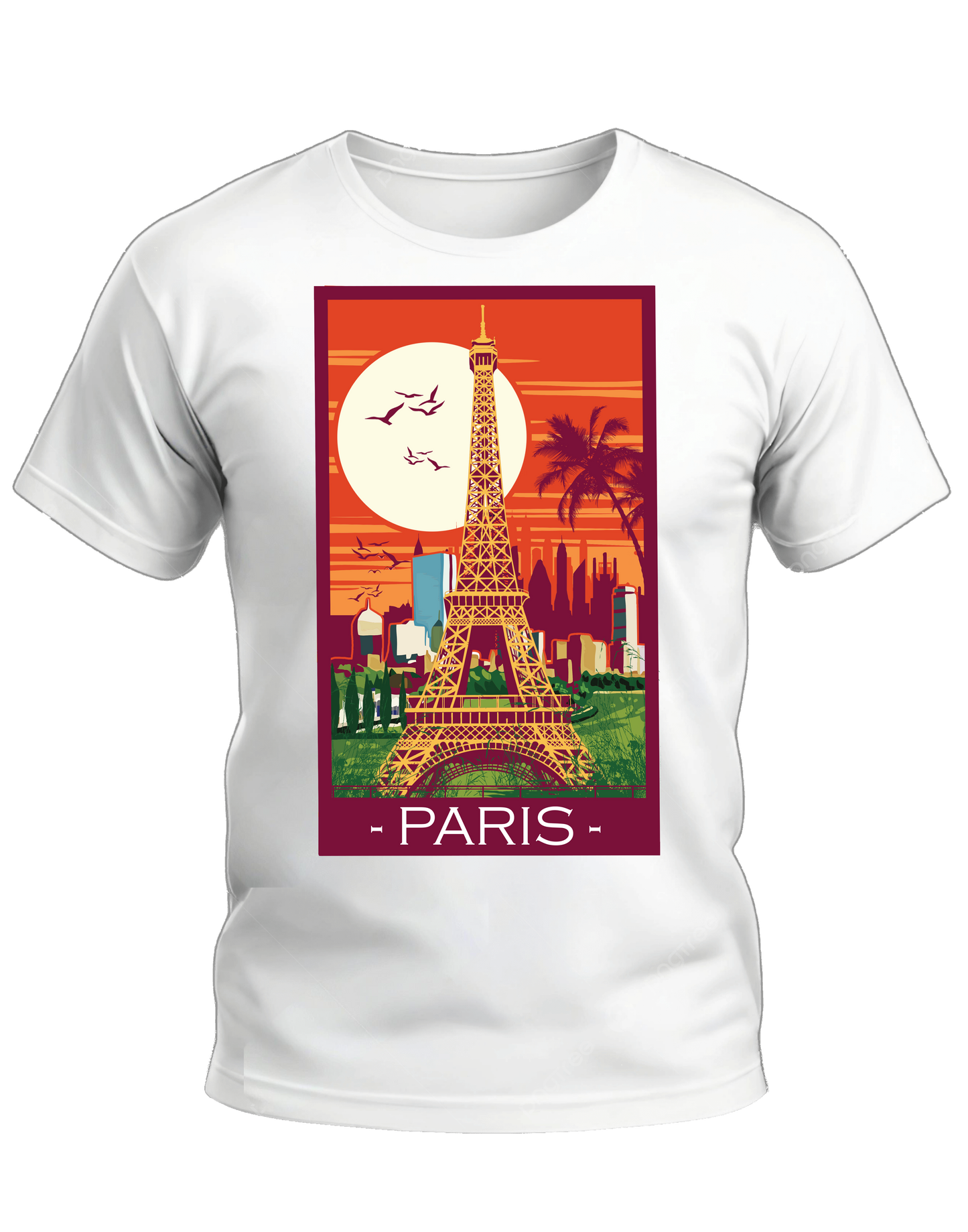 Round Neck T-Shirt Print Photo, SS0052
