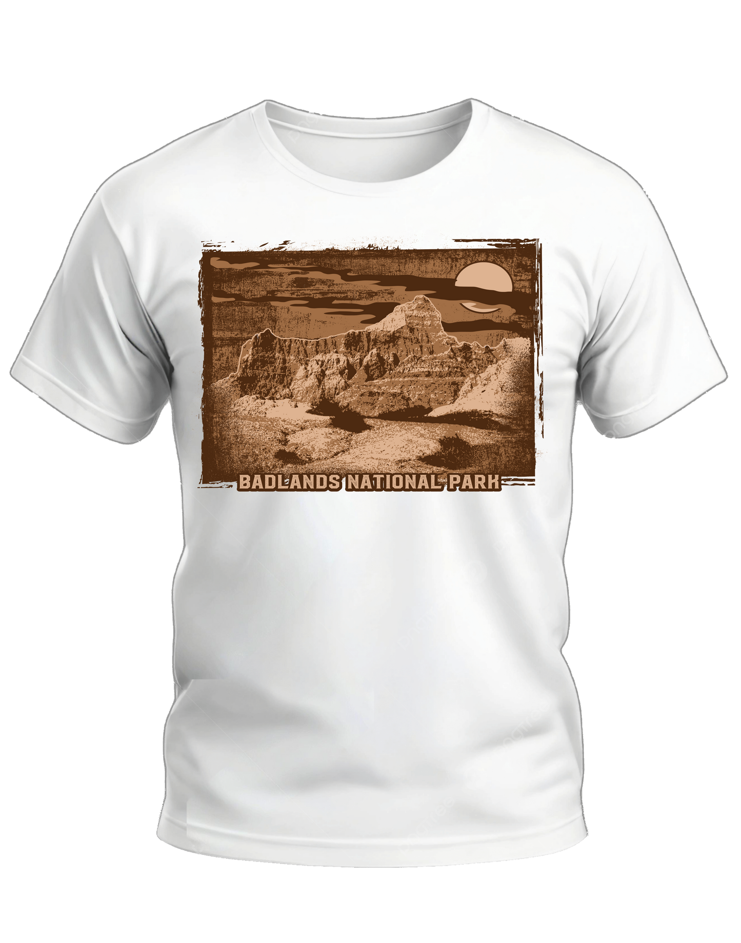 Round Neck T-Shirt Print Photo, SS0055