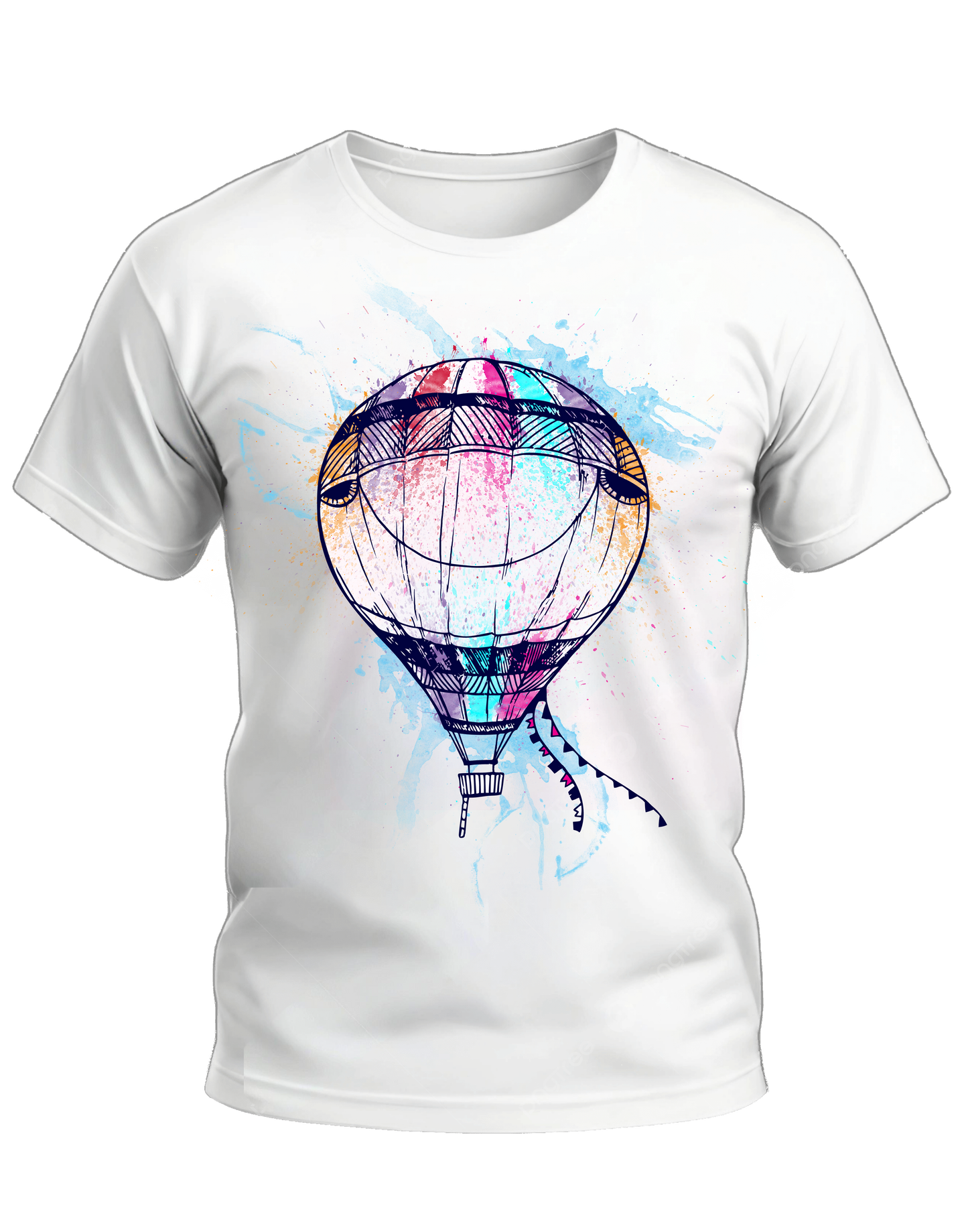Round Neck T-Shirt Print Photo, SS0064