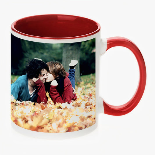 Personalized Photo Printed Coffee Mug for All Occasions - (1 Ceramic Printed Magic Mug - 325 ML)