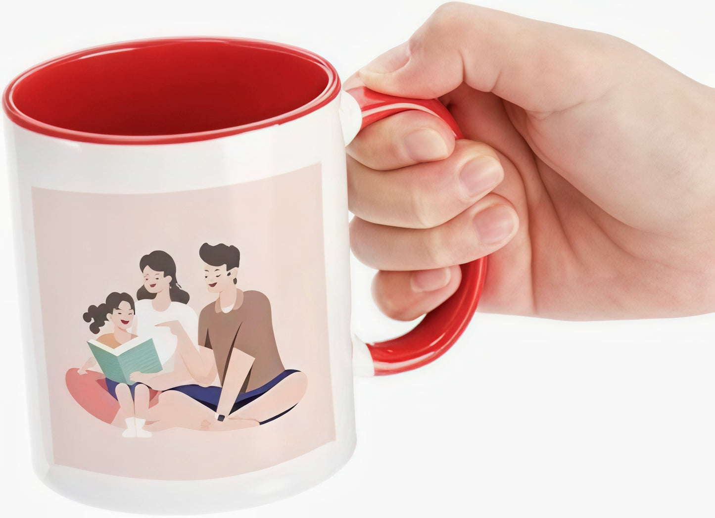 Personalized Photo Printed Coffee Mug for All Occasions - (1 Ceramic Printed Magic Mug - 325 ML)