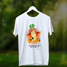Printing T-shirt (Female) Ganpati
